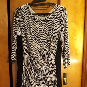 Ralph Lauren form fitting slimming dress